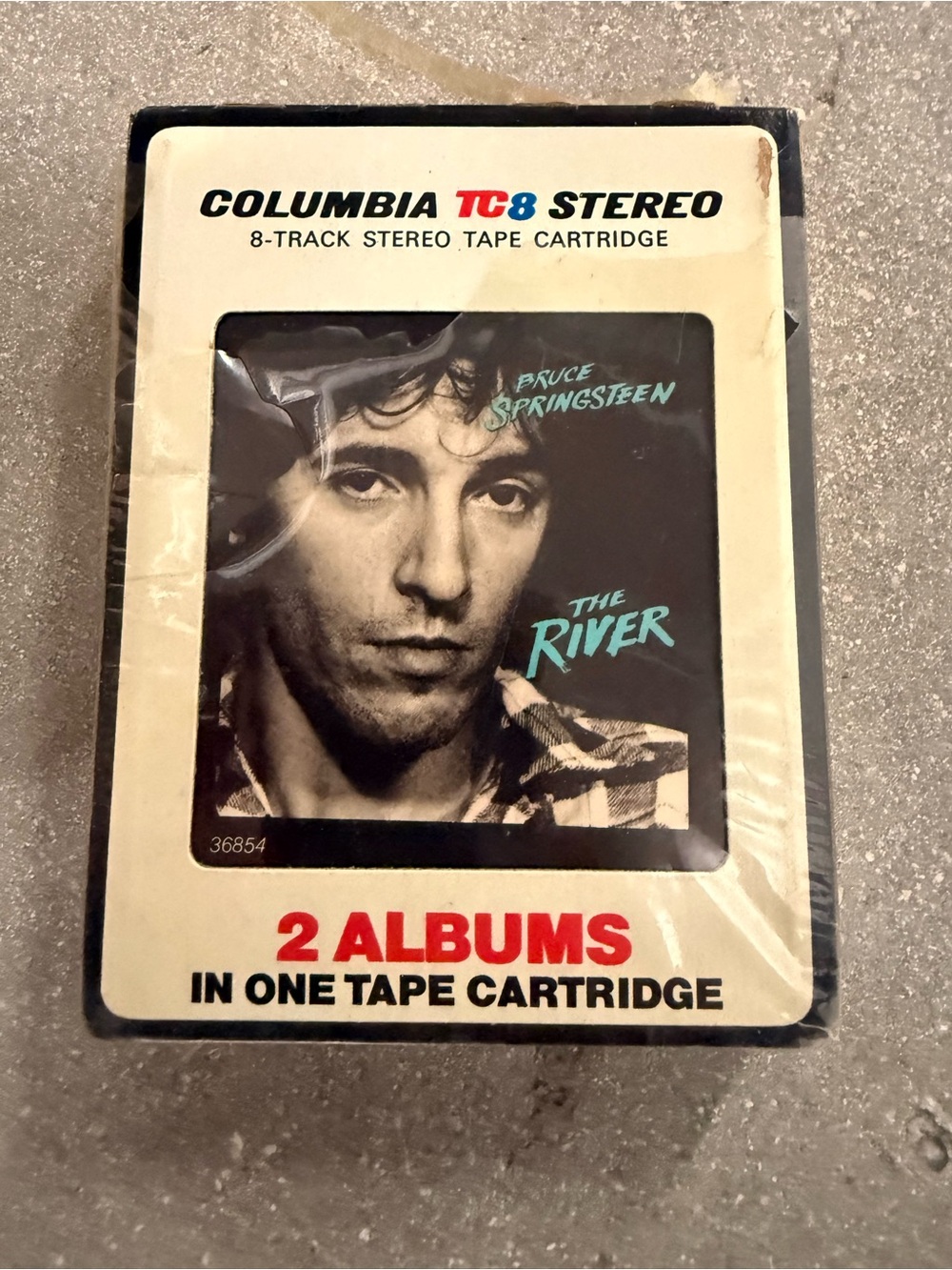 Bruce Springsteen 8 Track Tape The River Columbia TC8 Rock Album 1980 sealed